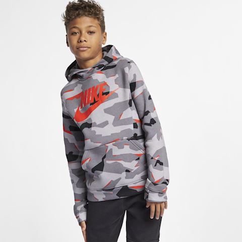 Nike Camo Hoodie Kids F74580 - nike hoodie grey camo roblox