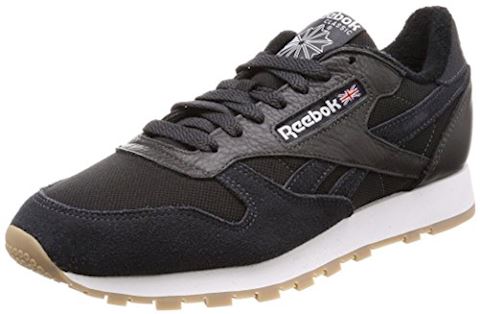Men's Black Leather ShoestrainersIn Classic Essentiel Reebok ZuOTPXik
