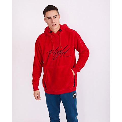 NIKE JORDAN SHERPA WINGS OF FLIGHT PULL OVER HOODIE SIZE : Nike Jordan Flight Pullover Hoodie: Clothing