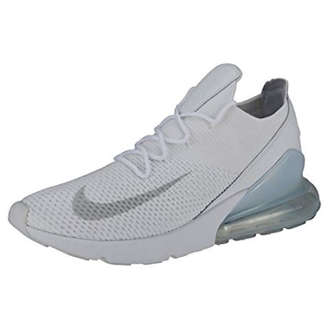 Nike Air Max 270 Flyknit Men's Shoe White Nike Air Max 270 Flyknit Men's Shoe White