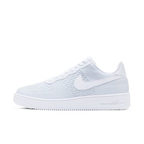 Nike Air Force 1 Flyknit 2.0 Shoe White Nike Air Force 1 Flyknit 2.0 Shoe White
