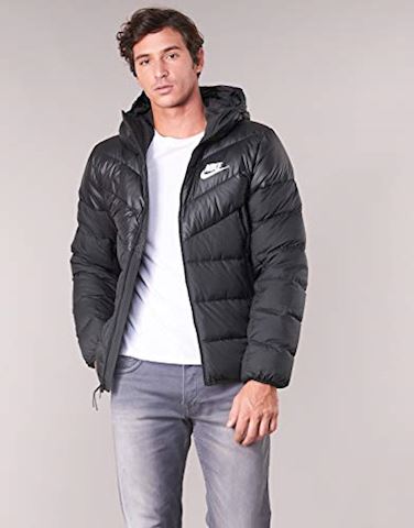 Windrunner Hooded Jacket Men's Down Nike Fill Sportswear Black Nw80nPXOkZ