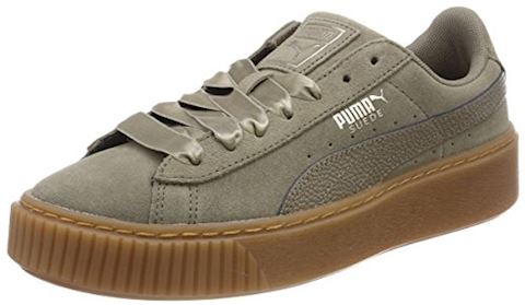 puma womens suede platform bubble trainers bungee cord