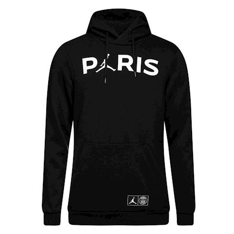 Nike Paris Saint-Germain Jumpman Men's Pullover Hoodie - Black Jordan x ...